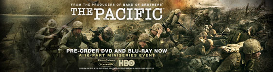 The Pacific... Amazon DVD or Blu-Ray